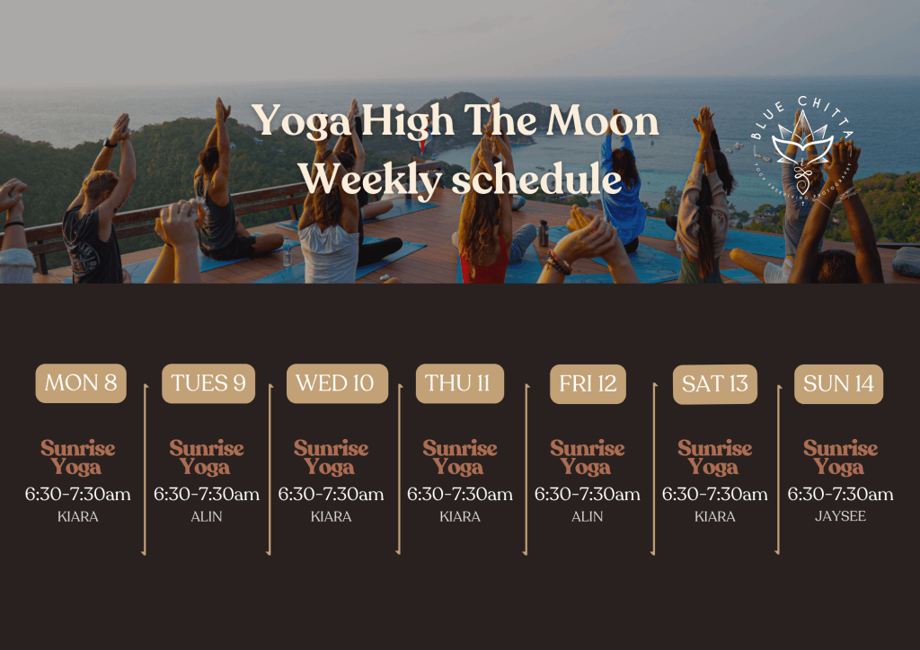 Yoga high the moon koh tao