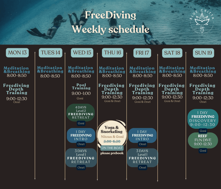 Freediving blue chitta koh tao