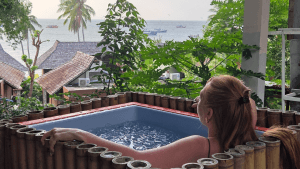Breathwork and ice bath at blue chitta koh tao